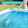 thumbnail image 2 of Intex Rechargeable Handheld Above Ground Pool Vacuum with 2 Brush Heads, 2 of 12