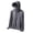 Dark Gray, variant on Sunscreen Clothing Jacket Men Women Hooded Long Sleeve Zipper Closure Ice Silk Outdoor UV Protection Coat
