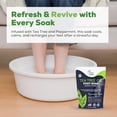 thumbnail image 4 of Foot Cure Tea Tree Oil Foot Soak with Epsom Salt for Toenail Fungus, Athlete's Foot, Callus Softening, Foot Odor Scent 16oz - 4Pack, 4 of 8