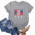 thumbnail image 4 of ORT USA Shirts for Women 4th of July Shirts America Printed Tshirt Patriotic Vintage USA Tee Tops(Z11-Grey,XL), 4 of 5
