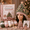blush gold, variant on Beginner-Friendly Light-Up Christmas Tree Crochet Hat DIY Kit, Holiday Crochet Craft Kit with Festive Decorations for Christmas Party and Seasonal Home Display