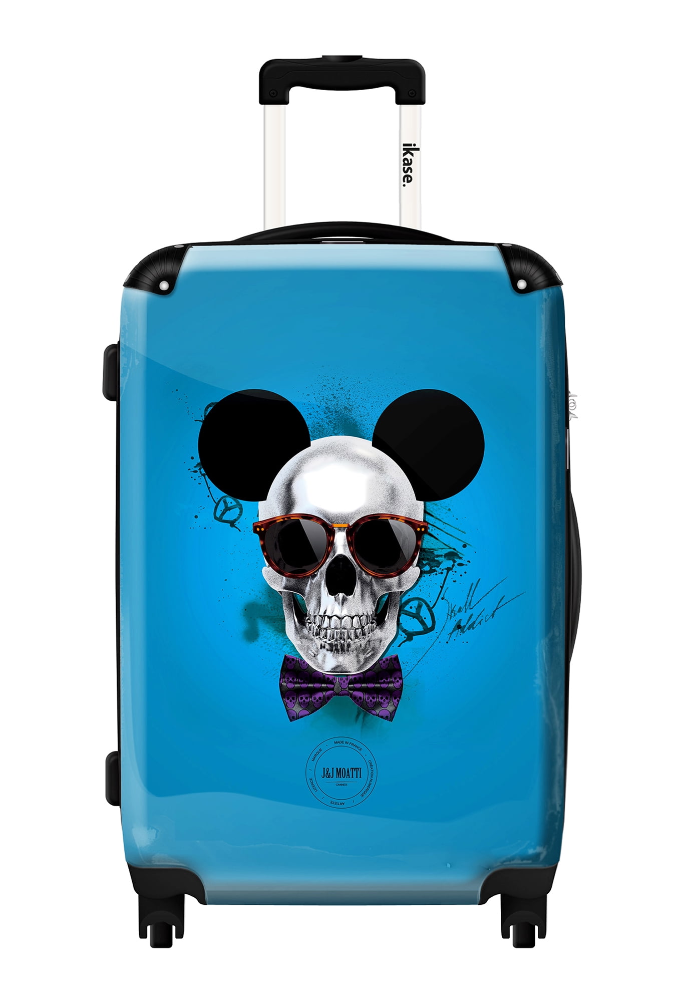 skull luggage walmart