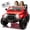 Red, variant on Okybaby 24V Kids Ride On Truck Car with Remote Control&Four-wheel Suspension, Kids Electric Toy Car with 20"Wide Seat,2WD,LED Light,USB,Bluetooth for Kids of 3+,White