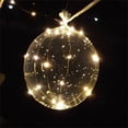 thumbnail image 3 of 5pcs LED Light Up Bobo Balloons, Latex Clear Transparent Round Bubble Colorful Flash String Decorations Wedding Room Courtyard Kids Birthday Party Set Glow Christmas Decor, 3 of 10