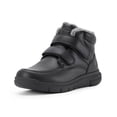 thumbnail image 1 of FitVille Botas de invierno anchas para hombre, botas de nieve gruesas y cálidas, botas ligeras antideslizantes impermeables con forro de piel y gancho, 1 of 5