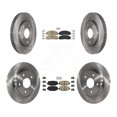 thumbnail image 1 of Transit Auto Front Rear Ceramic Pads and Disc Brake Rotors Kit for Car 2017-2018 Dodge Grand Caravan with Single Piston Caliper K8A-106847, 1 of 11