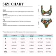 thumbnail image 6 of Daiia Balls Women's Bikini Set Two Piece Swimsuit High Waisted Bikini Adjustable Straps Bikini Perfect for Beach, Pool, and Summer Vacation-XX-Large, 6 of 9