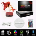 thumbnail image 2 of RMOR Dinosaur 3D Night Light Illusion Light Best Gift Idea for Friends, Kids, & Family-Cool Home Kids Bedroom Decor Sleep Helper with Touch Sensor 16 Color Mode, 2 of 7