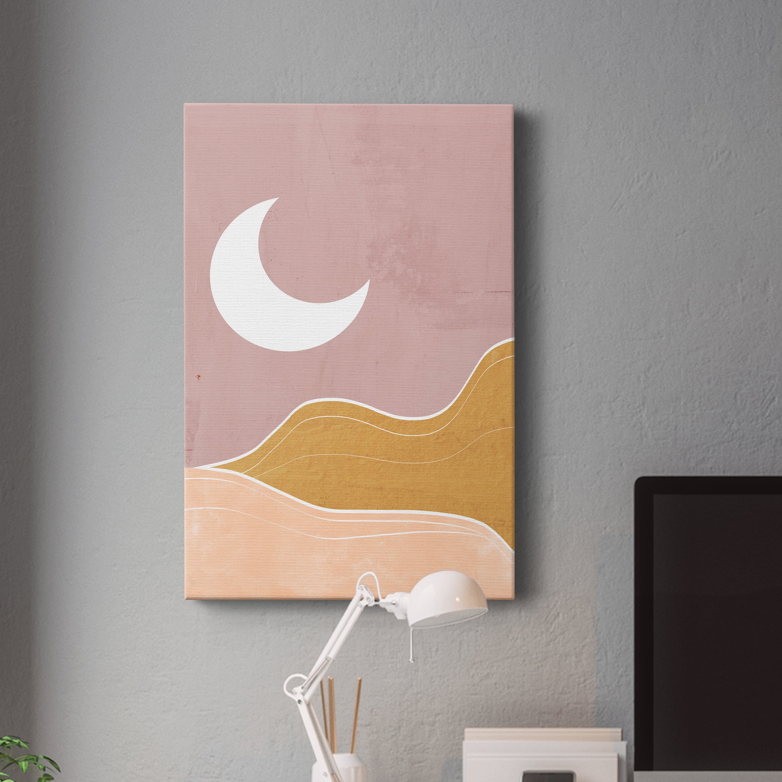 Sedona Moon Premium Gallery Wrapped Canvas - Ready to Hang - 32 x 48