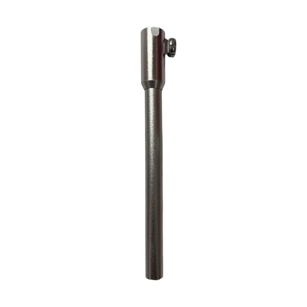 Soporte para bandeja de señuelos, bandeja para cebos, soporte para cañas de pescar, tubo de soporte de 7.68 pulgadas para la orilla gris
