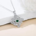 thumbnail image 2 of AOBOCO 925 Sterling Silver Witches Knot Birthstone Pendant Necklace-Original Protection Witch Celtic Knot Jewelry Mothers Day Gifts for Women, 2 of 10