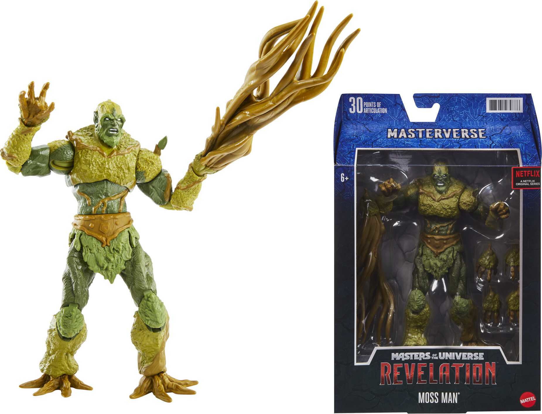 Mattel HeMan Masters of the Universe Moss Man Action Figure for sale online