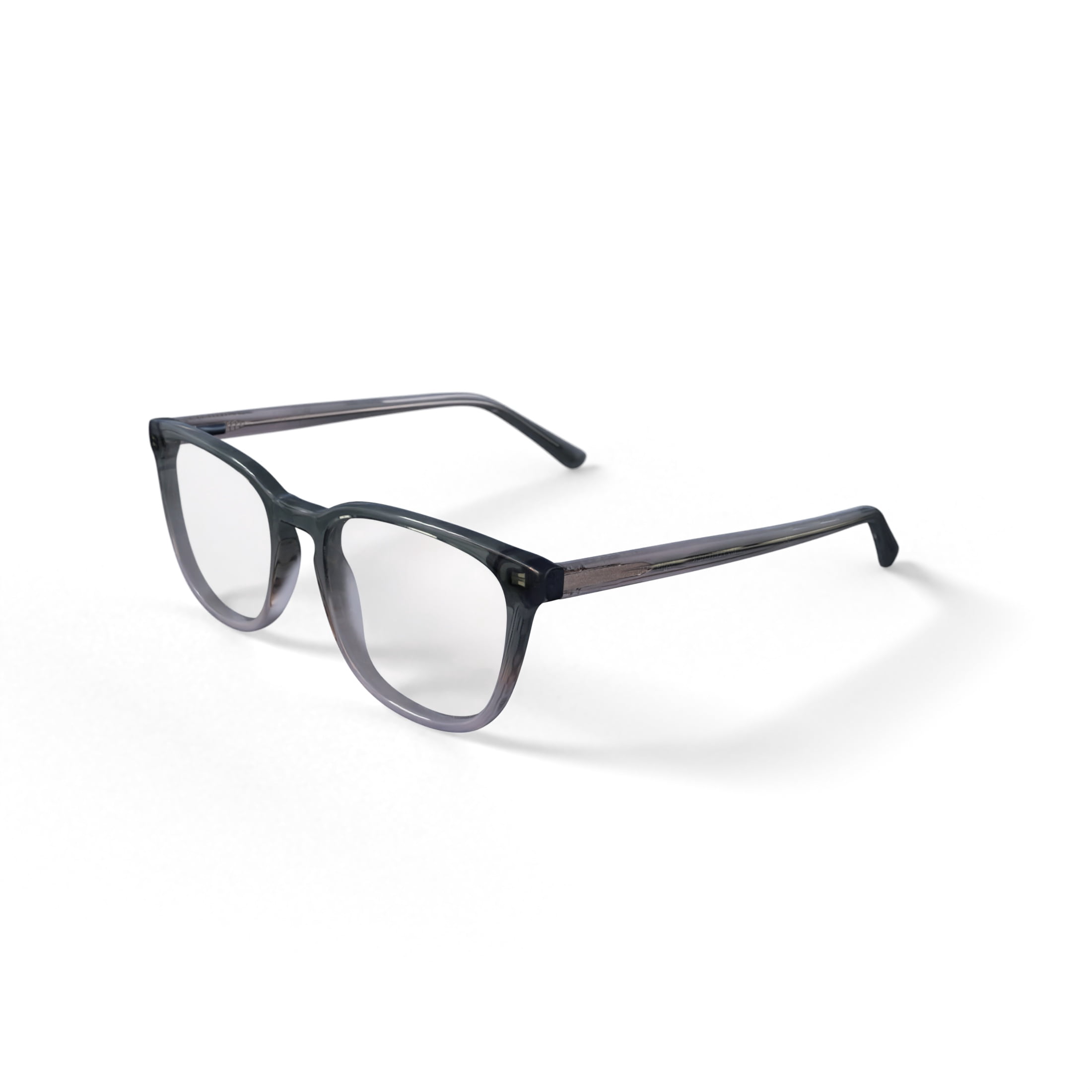 Walmart Men's Fletcher Square Prescription Eyeglasses with Case, Green