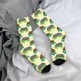 thumbnail image 5 of Cauagu Turtle On Skateboard Print Crew Socks for Women and Men,Adult Athletic Running Socks 1-Pair Sports Socks Work Gear Socks with Moisture Wicking, 5 of 6