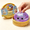 5, variant on Rare Gold Glitter Dumpling Squishy Toys Contain Small Buns Inside with Steamer Box, Soft Squeeze Squishy Balls, Stress Relief Sensory Bun Squishy for Desk Display