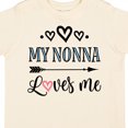 thumbnail image 4 of Inktastic My Nonna Loves Me Girls Girls Toddler T-Shirt, 4 of 5