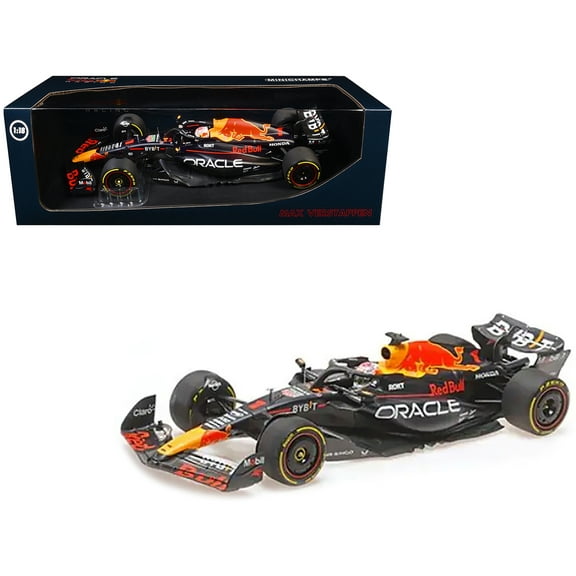 Red Bull Racing RB19 #1 "Oracle" Winner F1"Japanese GP" (2023) with Driver Limited Edition 1/18 Diecast Model Car by Minichamps