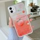 thumbnail image 1 of Funda rosa con flores de cerezo para iPhone, carcasa con purpurina líquida, arena movediza, para iPhone 14 Pro Max 13 12Mini 11 XS XR X SE 2020 6 6S 7 8 Plus Fivean unisex, 1 of 2