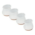 thumbnail image 2 of Housse de Chaises, Antidérapant Réduire le Bruit Chaises Jambe Protecteurs de Sol Stable Pratique pour le Café 24PCS, 2 of 8