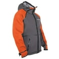 thumbnail image 2 of STORMR Adult Male Typhoon Foul Weather Jacket, Color: Smoke/Orange, Size: 3XL, 2 of 5