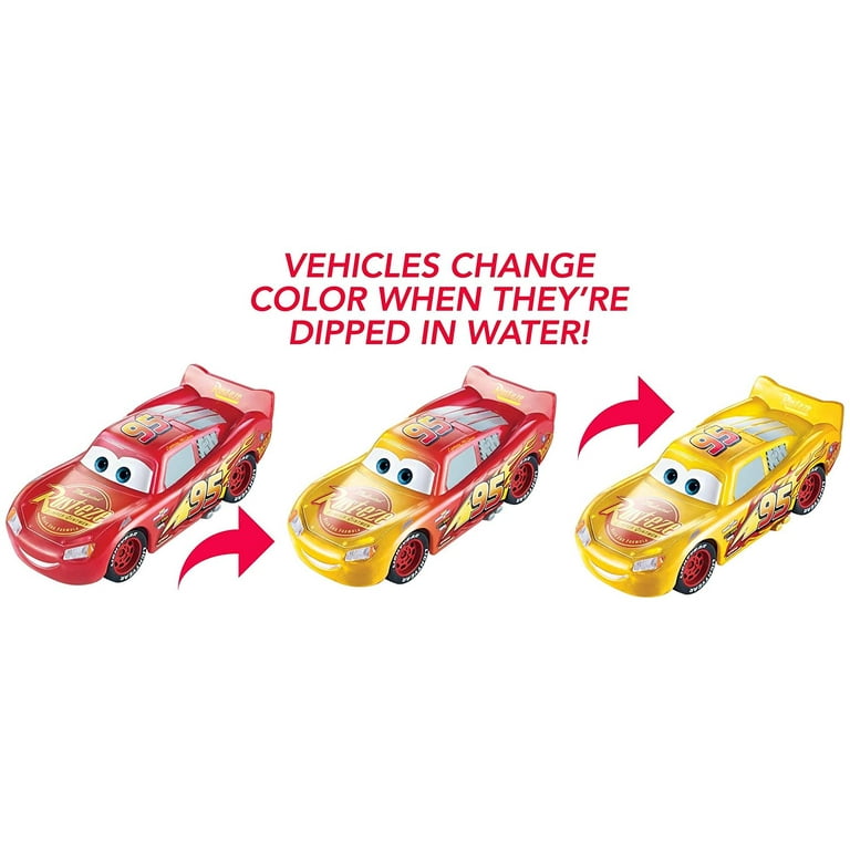 Disney Cars Pixar Color Changers Lightning Mcqueen