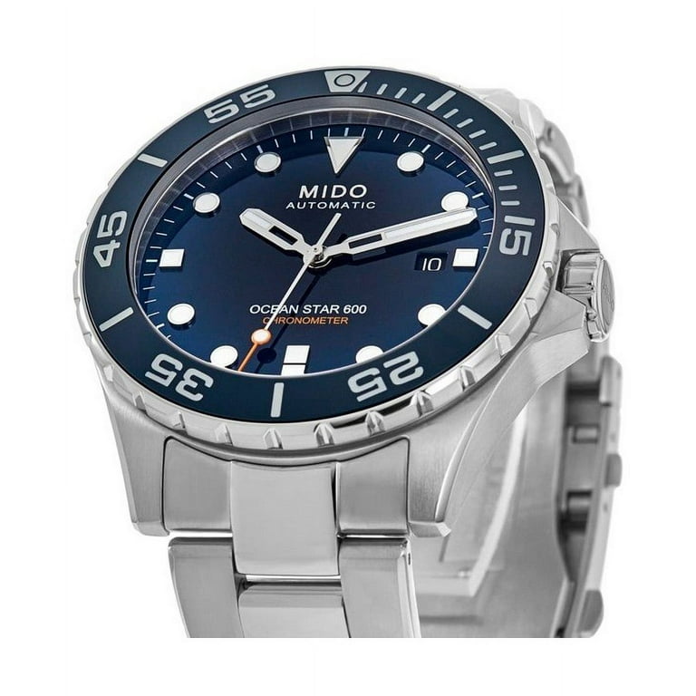 Mido Ocean Star Automatic Chronometer Blue Dial Men's Watch