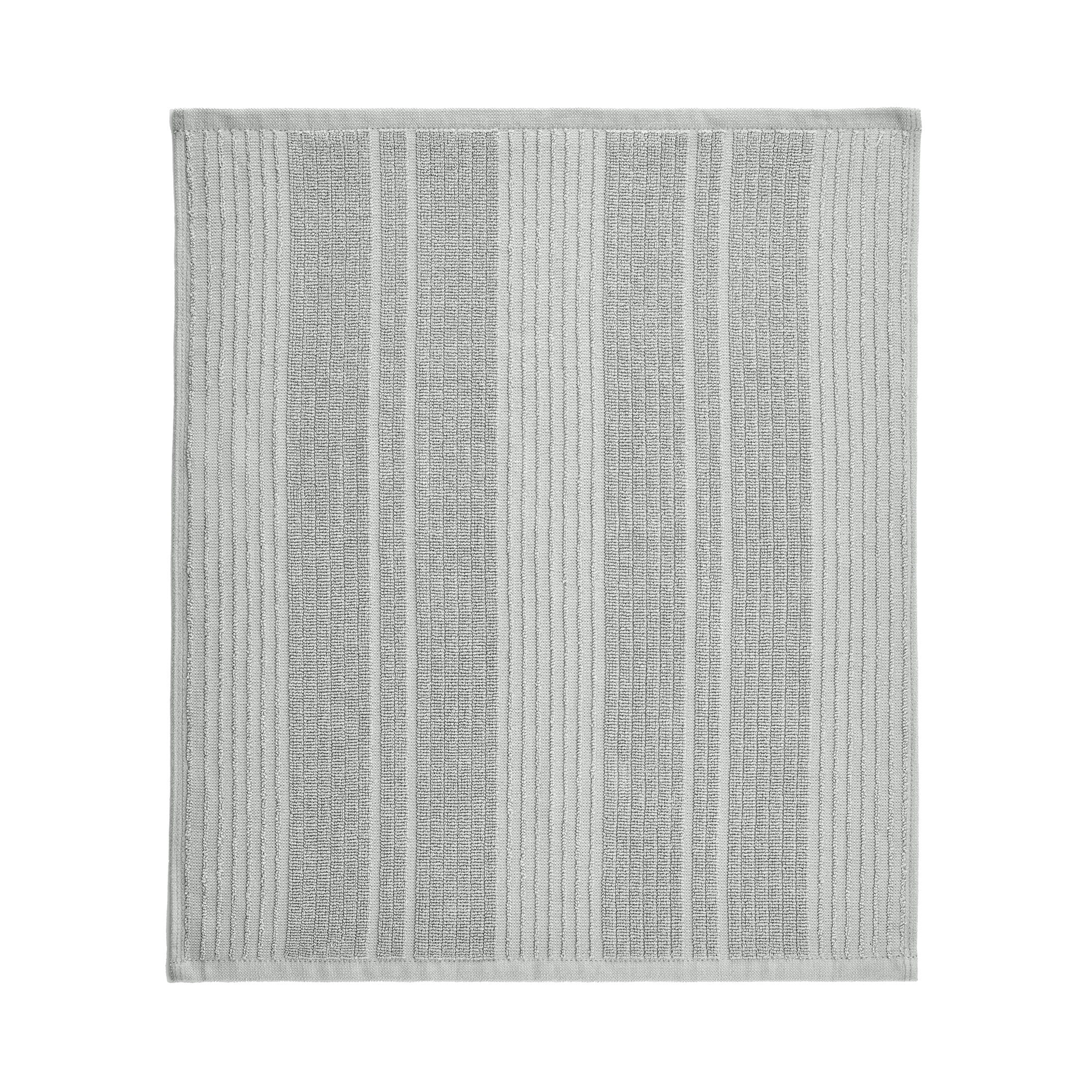 Better Homes & Gardens 4pk Barmop Set, 16"x19", Soft Silver