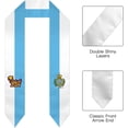 thumbnail image 2 of Class of 2024 San Marino Flag Graduation Stoles Shawl Sash Scraf For Study Aboard International Students Graduation's Day, 2 of 6