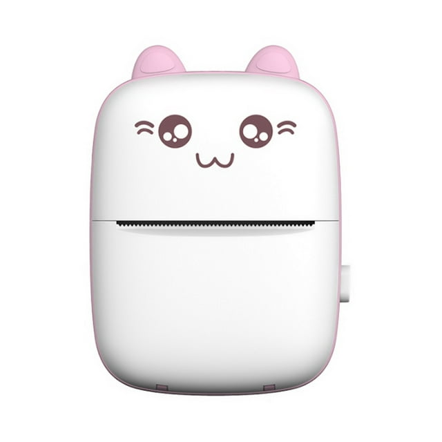 Graflsoa Compact Bluetooth Thermal Printer for iOS & Android - Portable Mini Printer for Study Notes, Labels, and Receipts with Inkless Technology and Long Battery Life