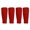 Red, variant on Hugjasmine Leg Support Football Compression Calfs Sleeve Shin Guard For Adults Teens Kids