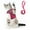 Hot Pink, variant on TIMIFIS Cat Harness Cat Harnesse And Leash Adjustable Soft Mesh Vest with Reflective Strap Metal Cat Harness And LeashFall
