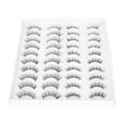 thumbnail image 2 of Pestañas Postizas Sincero 20 pares Fibra química 4 tipos, 2 of 10