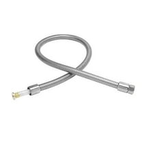 T&S Brass - Hose, 36'' Flexible Stainless Steel, Less Handle