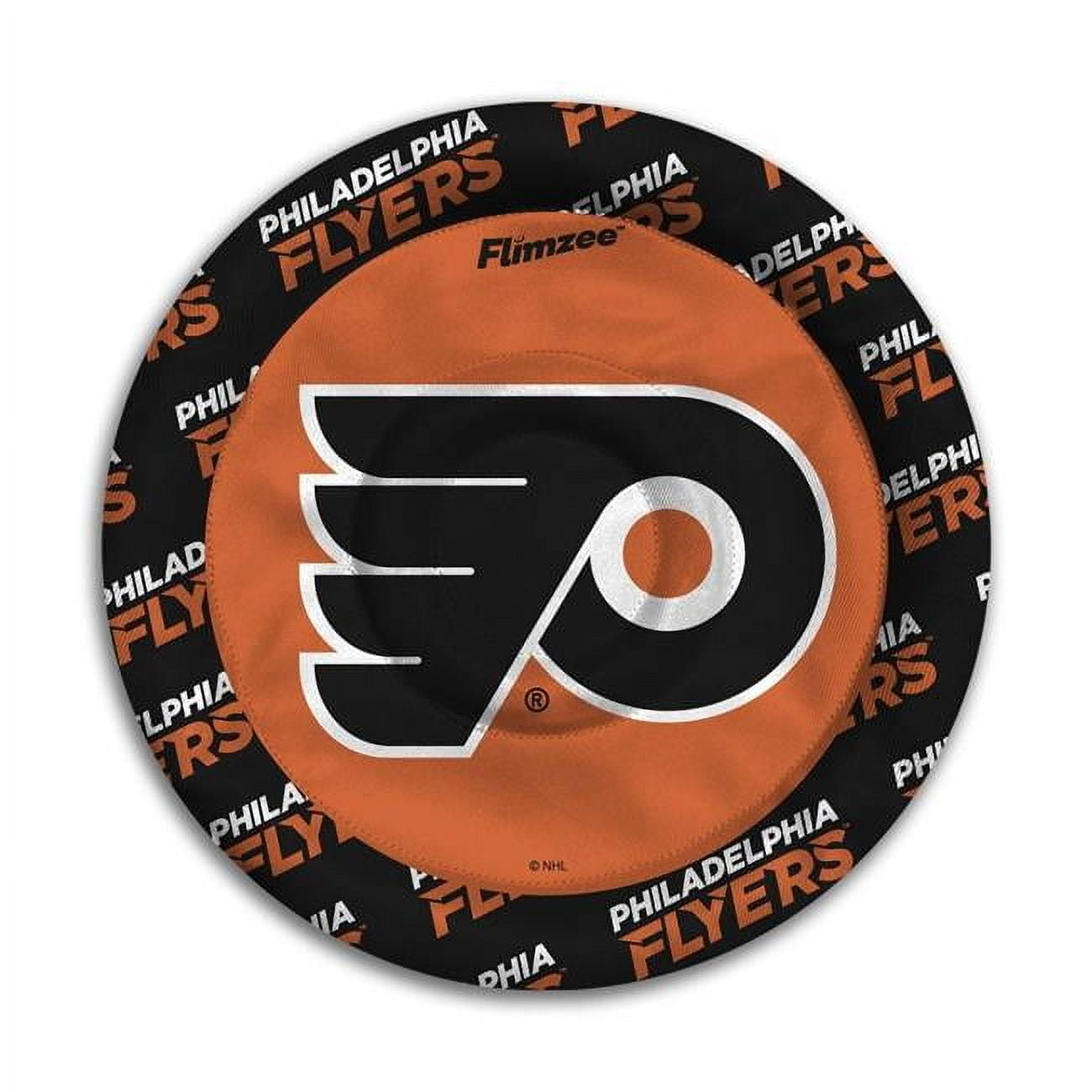 YouTheFan NHL Philadelphia Flyers Flimzee Bean-Bag Flying Disc