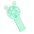 thumbnail image 3 of Handheld Fan, Plastic Detachable Base Dual Drive Fan 1200mAh With Data Cable For Summer Green,Pink,Yellow, 3 of 8
