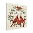 thumbnail image 2 of Trademark Fine Art 'Christmas Lovebirds XI' Canvas Art by Janelle Penner, 2 of 4