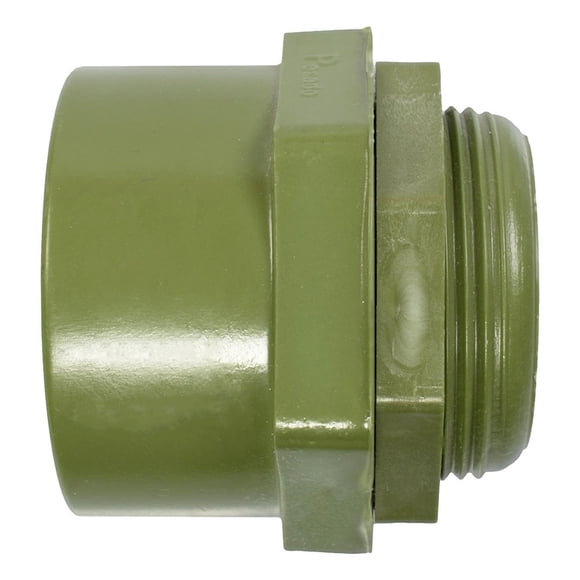 Conector Conduit R-1 Amanco Verde 38 Mm 1 1/2"