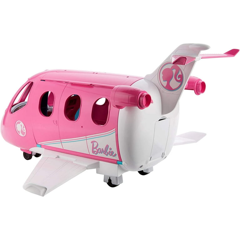 Barbie Dreamplane Airplane Toys Playset with 15+ Accessories