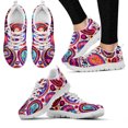 thumbnail image 1 of Bonitas zapatillas de deporte de malla con estampado bohemio para mujer, zapatos deportivos con cordones, zapatos planos transpirables para mujer, calzado suave, 1 of 6