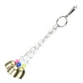 thumbnail image 3 of Parrots 3 Bell String,  Stainless Steel Pet Parrots Bell Toy, 3pcs Lightweight Durable Safe Chew Toy for Parrots, 3 of 8