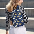 thumbnail image 5 of Disketp Funny Chicken for Canvas Backpack for Hiking, Camping, Traveling, and Daily Use-Medium, 5 of 5