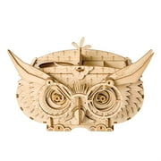 Robotime  Classic 3D Wood Owl Storage Box Puzzles