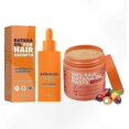 thumbnail image 1 of Natural Hair Growth Kit with Organic Oil and Mask for Strong, Thick Hair, Pure Formula Inspired by Traditional Honduran Recipes, 1 of 5