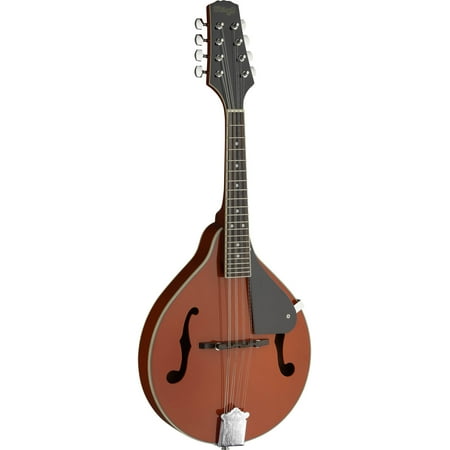Stagg Model M20 RED A Style Red Finish Bluegrass Mandolin with Geared Tuners