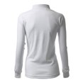 thumbnail image 3 of FashionOutfit Women's Double Long Sleeve Layer Half Turtleneck T-Shirt, 3 of 4
