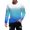 Blue, variant on VJATTWR Men's Running Shirt Long Sleeve Quarter Zip Pullover Wicking Athletic Workout Shirts M
