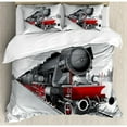 thumbnail image 3 of Ambesonne Steam Engine Duvet Cover Set, 3 of 3