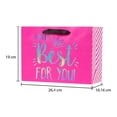 thumbnail image 4 of Bolsa de Regalo Paper Craft Mediana Only The Best For You, 4 of 4