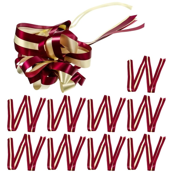 MLINS  10 Pcs Giant Car Bow Ribbon Christmas Gift Wrapping