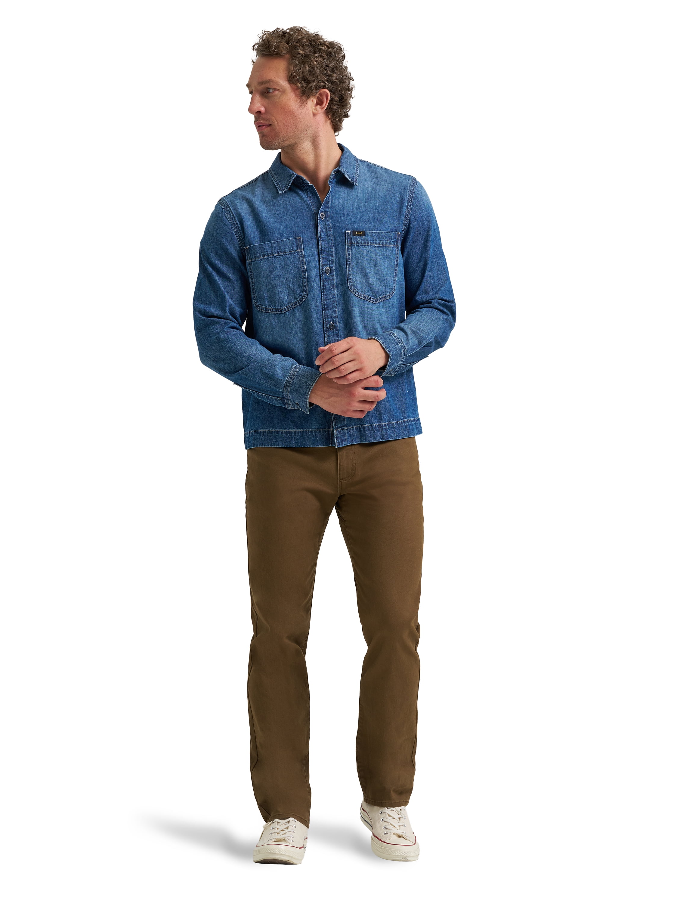 Lee Men's 5-Pocket Twill Pant